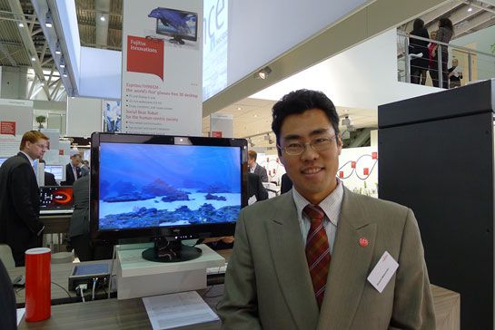 CeBIT Fujitsu Blog 3D-PC