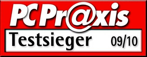 PC-Praxis Testsieger 9-2010