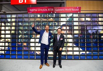 Tablet Weltrekord beim Fujitsu Forum 2017
