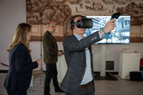 Virtual Reality-Baustelle der Berufsgenossenschaft der Bauwirtschaft