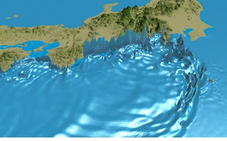 Tsunami-Simulation