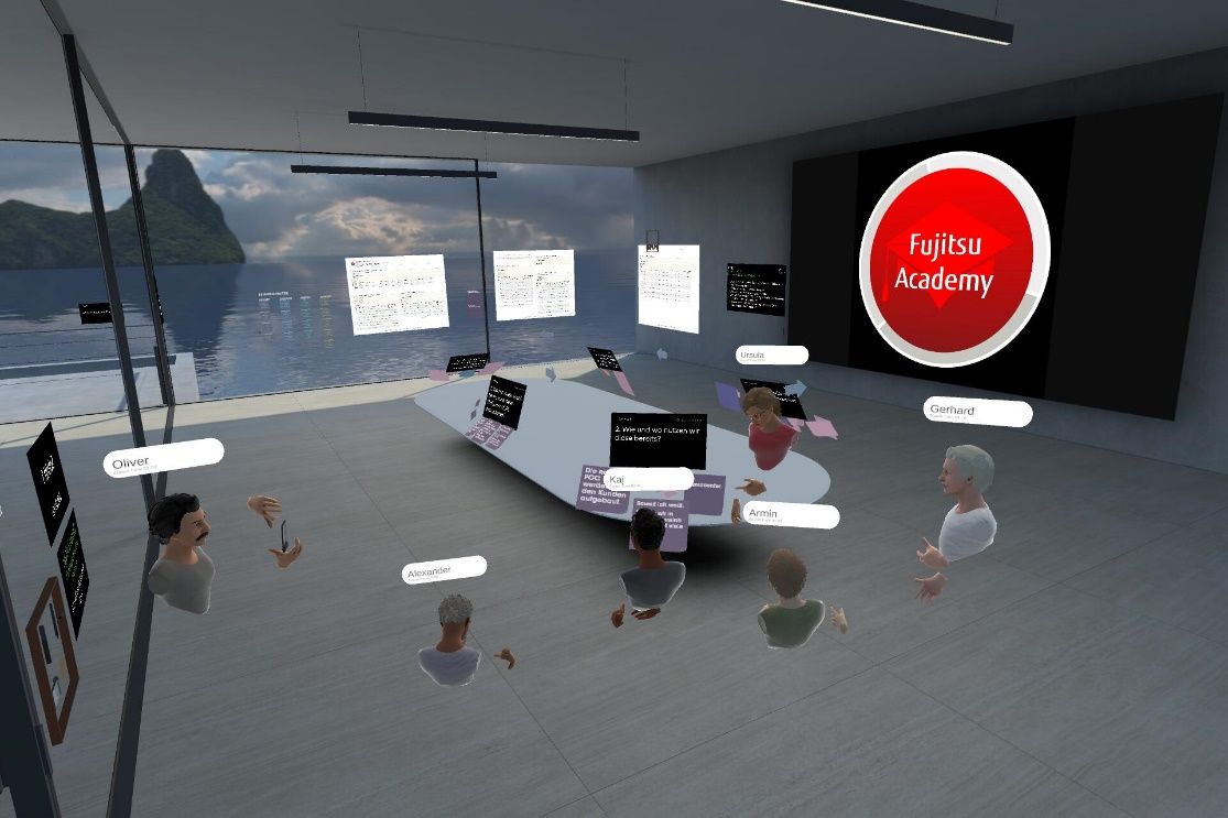 Virtual Reality bei Fujitsu