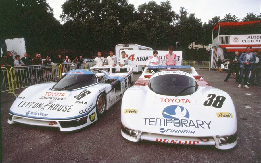 Toyotas erster Auftritt in Le Mans.