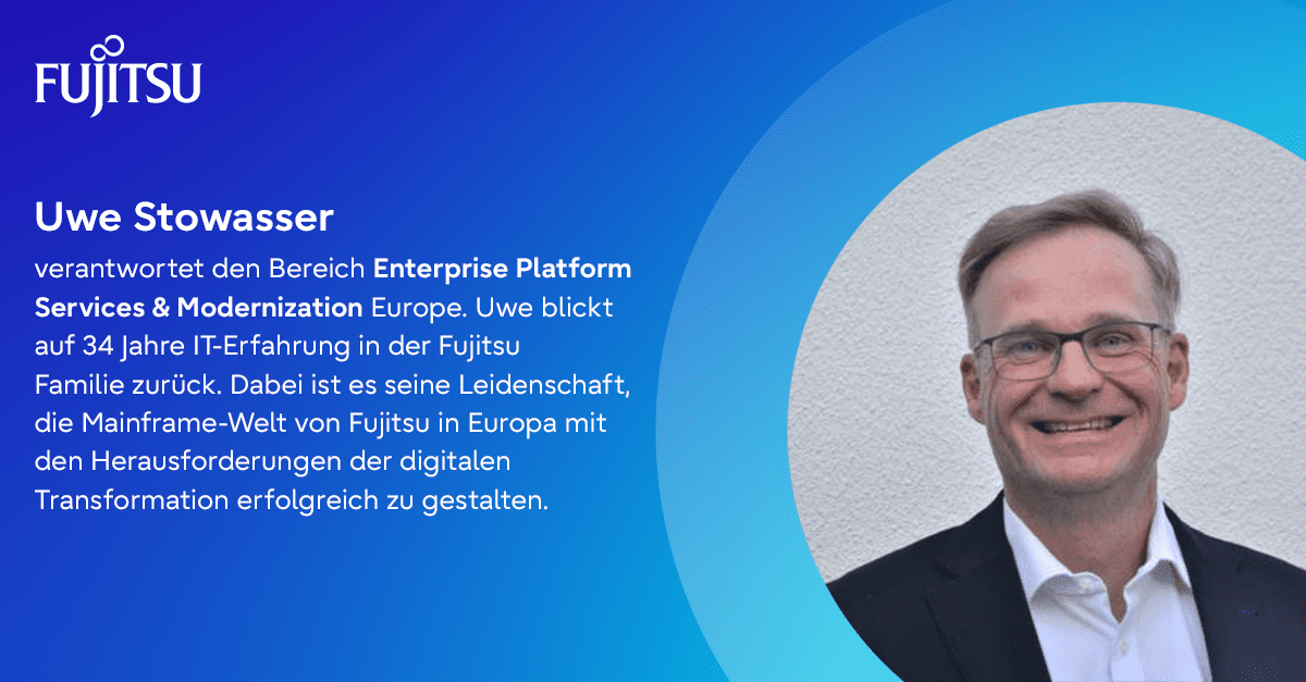 Uwe Stowasser, Head of Enterprice Platform Services & Modernization Europe