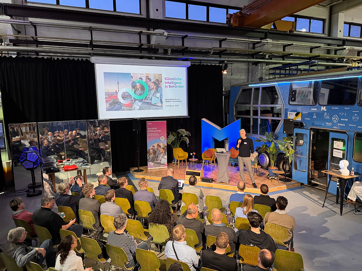 Zweites Innovationsforum Berliner Verwaltung: Künstliche Intelligenz in Behörden